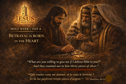 SEMAINE SAINTE | JOUR 4 : Quand la trahison naît dans le cœur