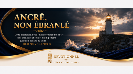 Ancré, non Ebranlé.