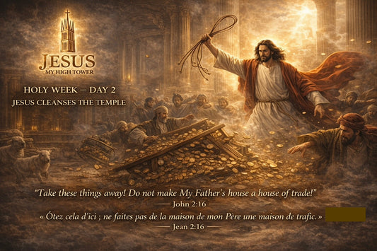 SEMAINE SAINTE | JOUR 2 : Quand Jésus purifie ce que nous tolérons