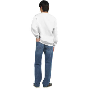 JMHT Signature Crewneck Sweat-shirt - Blanc